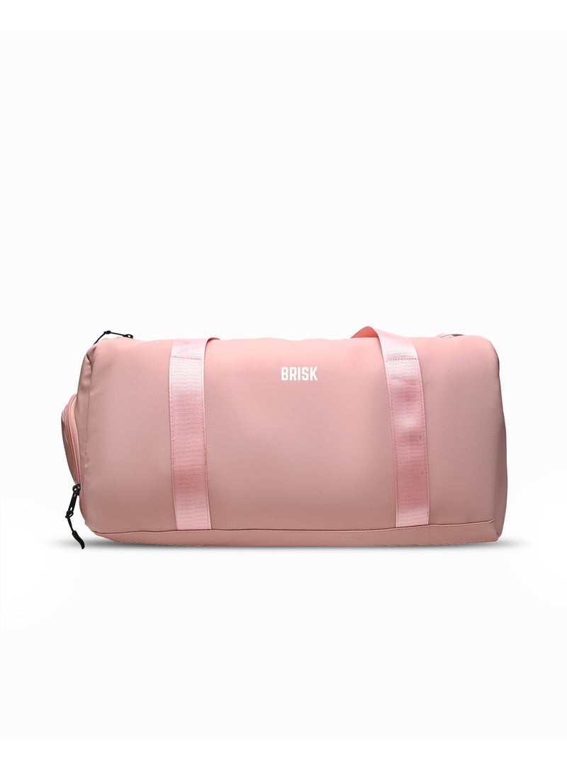 بريسك شنطة جيم كبيرة ضد الماء للرجال والنساء – مزودة بجيب للأحذية، مثالية للرياضة والسفر - Image 1